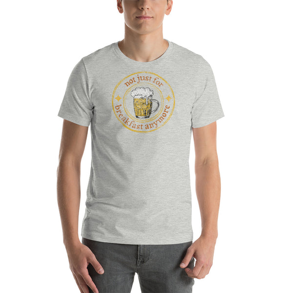 men's vintage 'breakfast beverage' graphic t-shirt