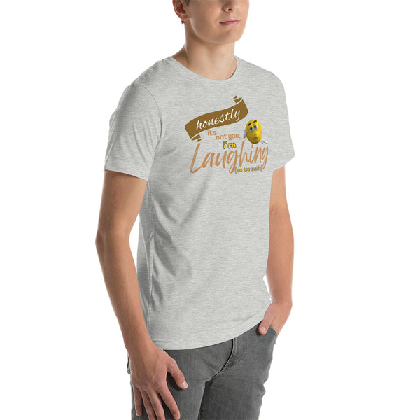 men's 'laughing inside' silky soft true fit t-shirt
