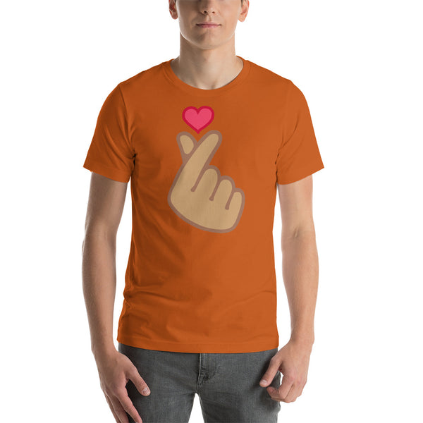 men's 'finger heart' comfort fit t-shirt