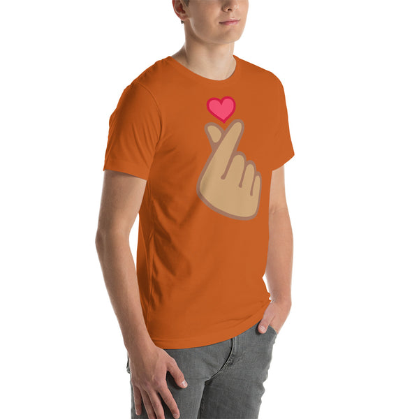 men's 'finger heart' comfort fit t-shirt