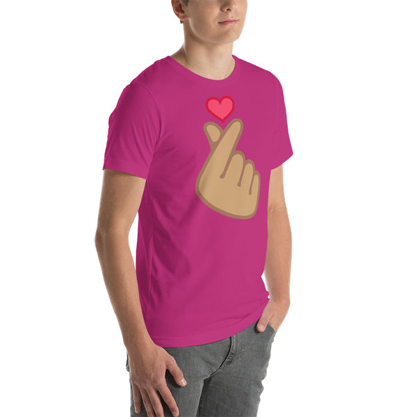 men's 'finger heart' comfort fit t-shirt