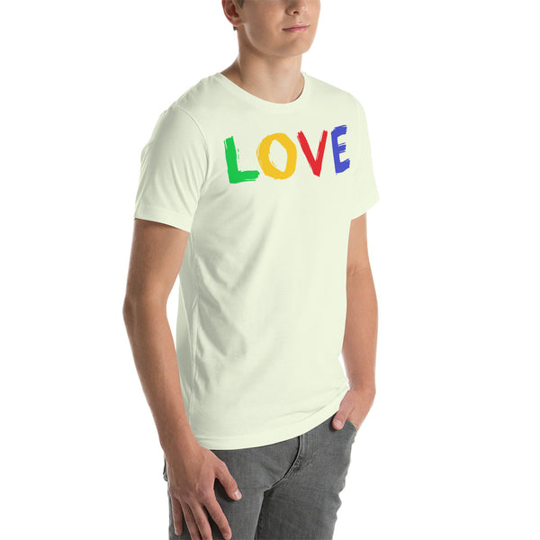 men's 'LOVE' premium comfort t-shirt