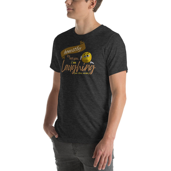 men's 'laughing inside' silky soft true fit t-shirt