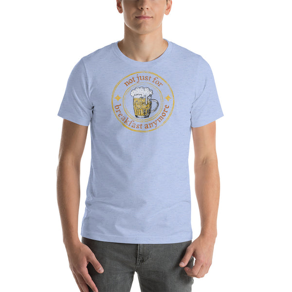 men's vintage 'breakfast beverage' graphic t-shirt
