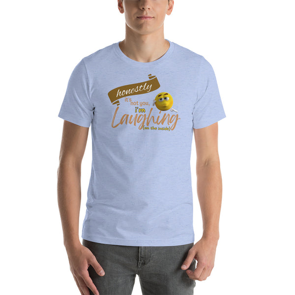 men's 'laughing inside' silky soft true fit t-shirt