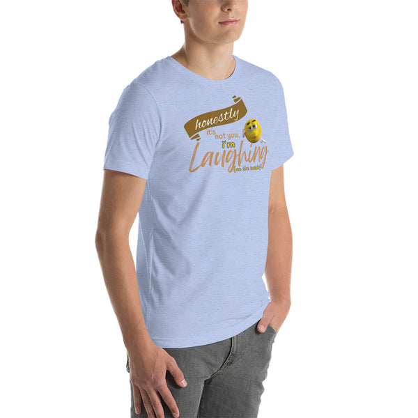 men's 'laughing inside' silky soft true fit t-shirt