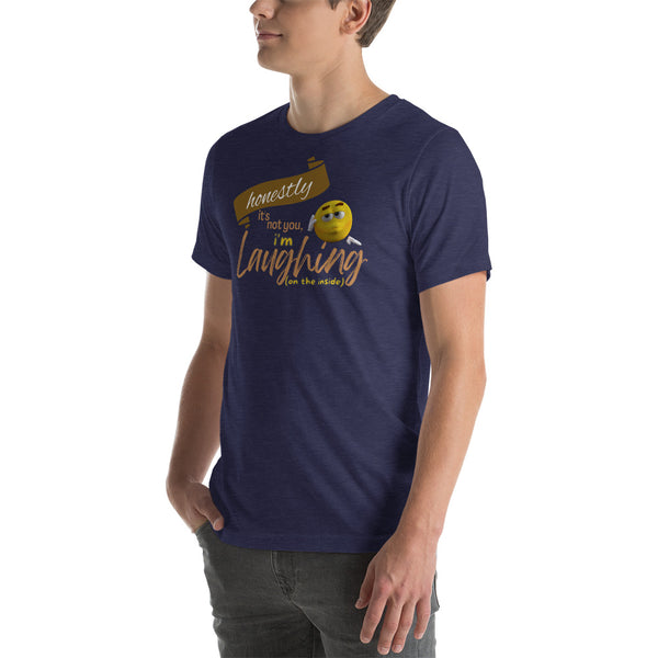 men's 'laughing inside' silky soft true fit t-shirt