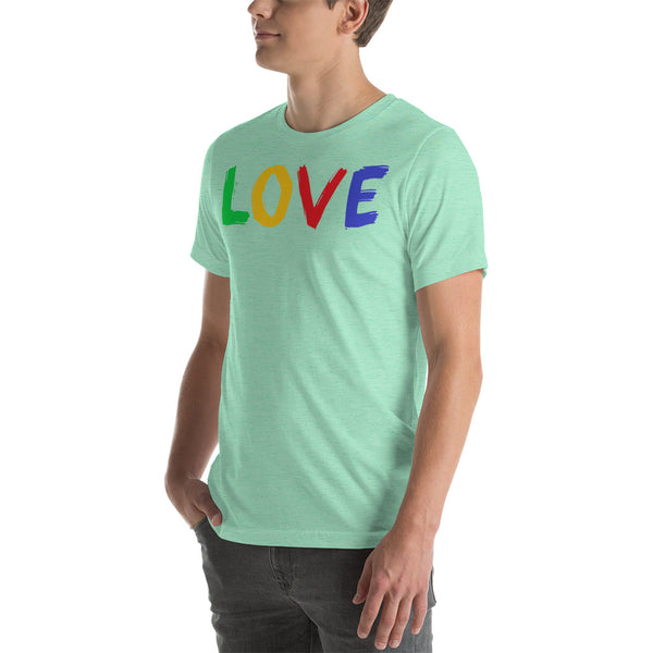 men's 'LOVE' premium comfort t-shirt