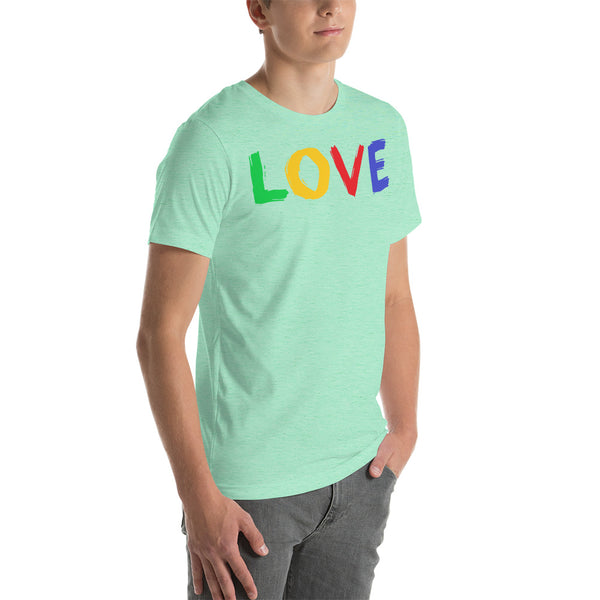 men's 'LOVE' premium comfort t-shirt