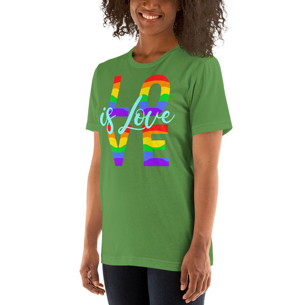 men’s 'love is love' soft feel t-shirt