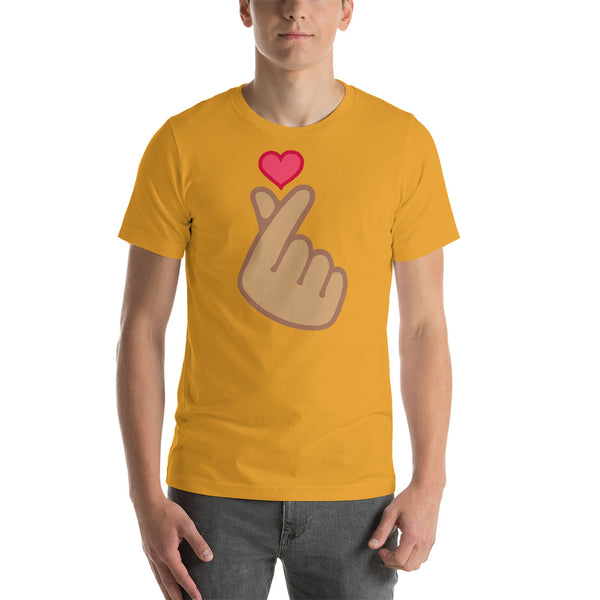 men's 'finger heart' comfort fit t-shirt