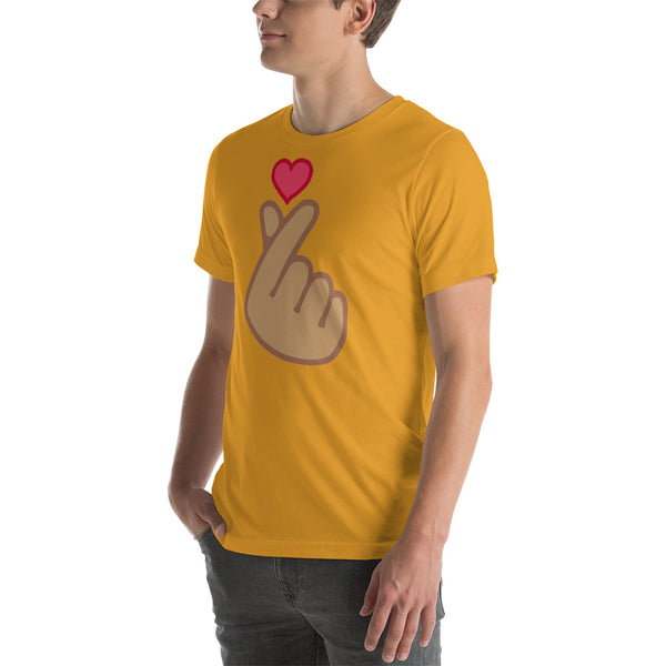 men's 'finger heart' comfort fit t-shirt
