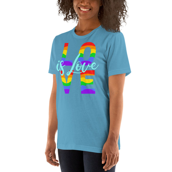 men’s 'love is love' soft feel t-shirt