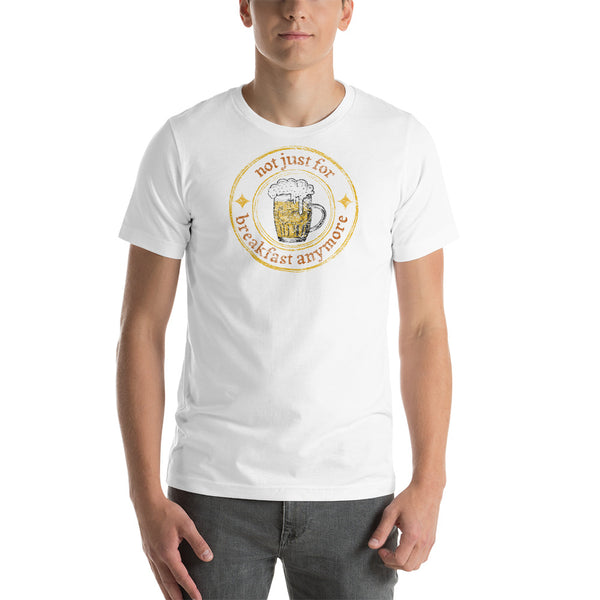 men's vintage 'breakfast beverage' graphic t-shirt