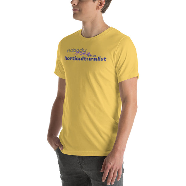 men's 'nbk i'm a horticulturalist' premium true fit t-shirt