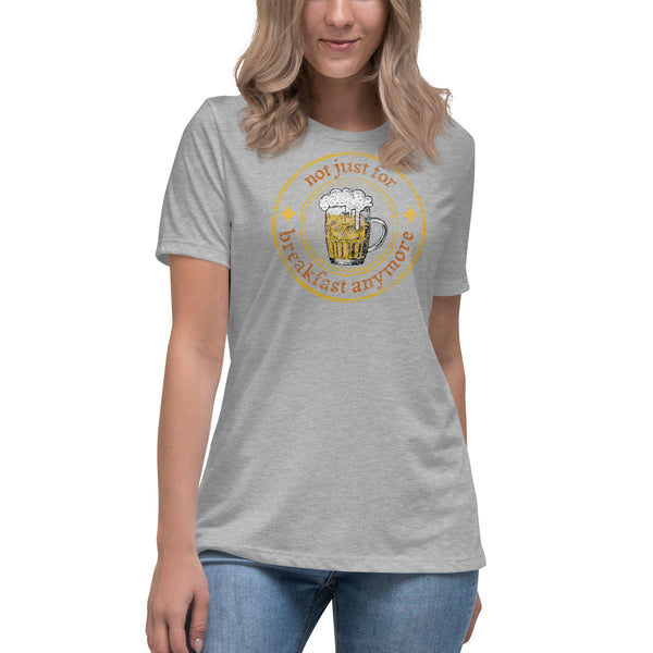 women's vintage 'breakfast beverage' graphic t-shirt