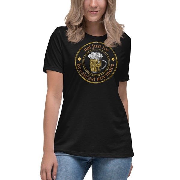 women's vintage 'breakfast beverage' graphic t-shirt