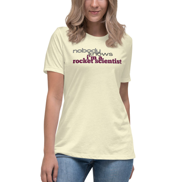 women's 'nbk i'm a rocket scientist' true fit t-shirt