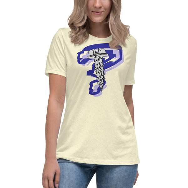 women's 'screw?' relaxed comfort fit t-shirt