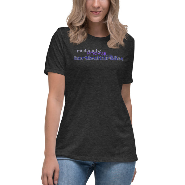 women's 'nbk i'm a horticulturalist' premium comfort fit t-shirt