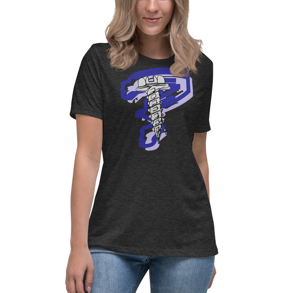 women's 'screw?' relaxed comfort fit t-shirt