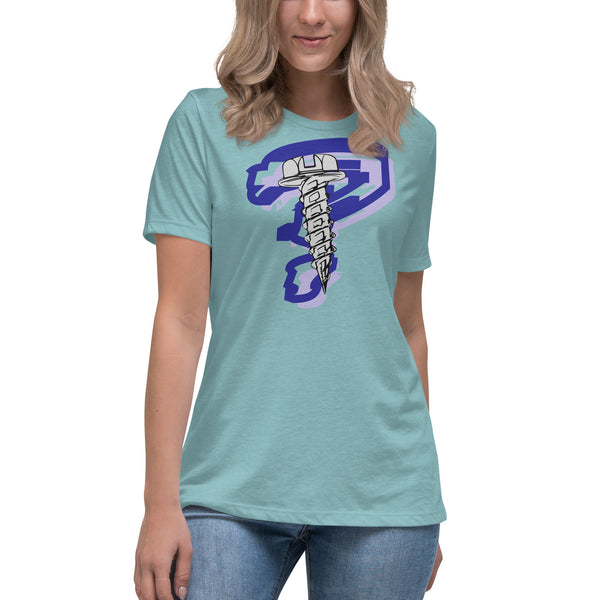 women's 'screw?' relaxed comfort fit t-shirt