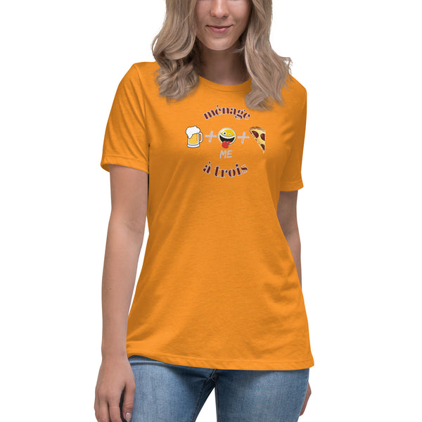 women’s 'ménage a trois' soft true fit t-shirt