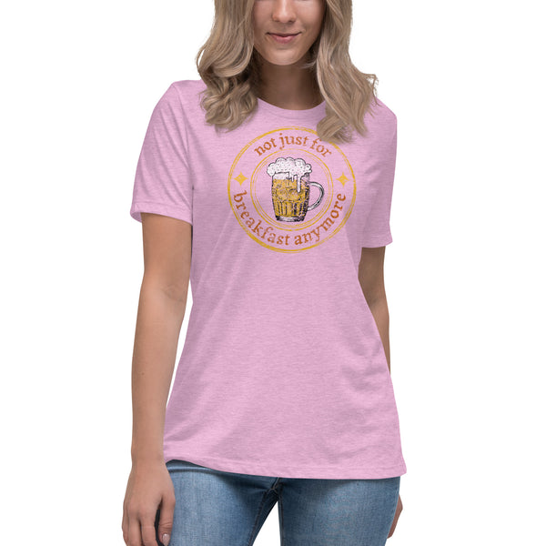 women's vintage 'breakfast beverage' graphic t-shirt