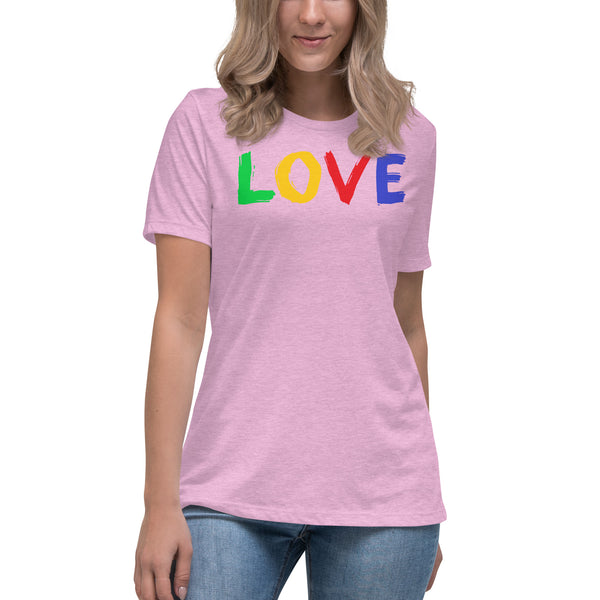 women's 'LOVE' silky soft true fit t-shirt