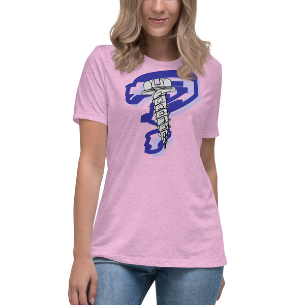 women's 'screw?' relaxed comfort fit t-shirt