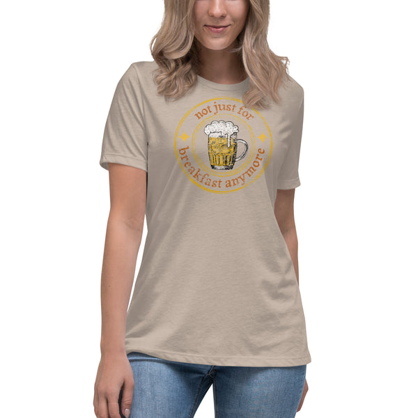 women's vintage 'breakfast beverage' graphic t-shirt