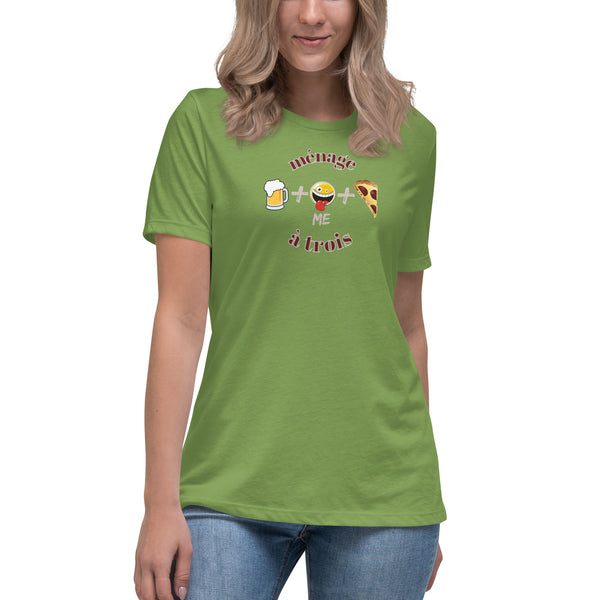 women’s 'ménage a trois' soft true fit t-shirt