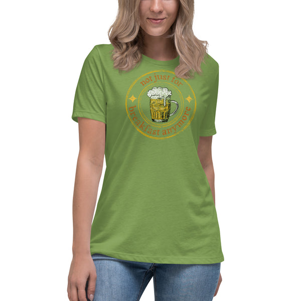 women's vintage 'breakfast beverage' graphic t-shirt