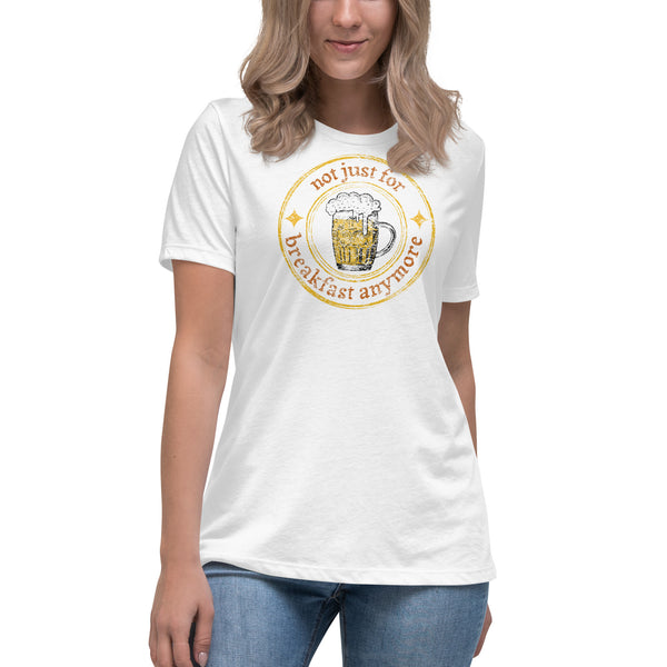 women's vintage 'breakfast beverage' graphic t-shirt