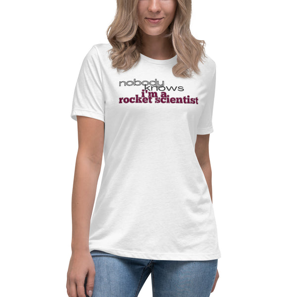 women's 'nbk i'm a rocket scientist' true fit t-shirt