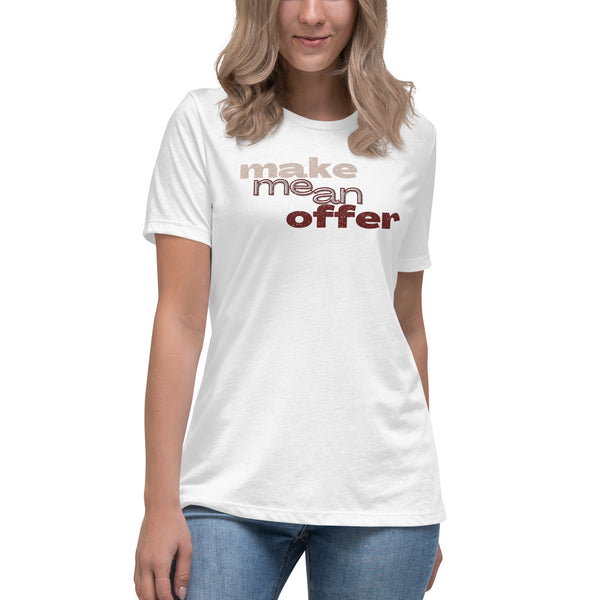 women’s 'make me an offer' true fit premium t-shirt