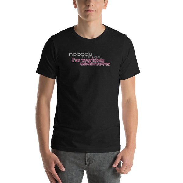 men’s 'nbk i’m working undercover' premium t-shirt