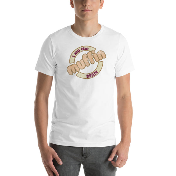 men's graphic 'muffin man' vintage premium t-shirt
