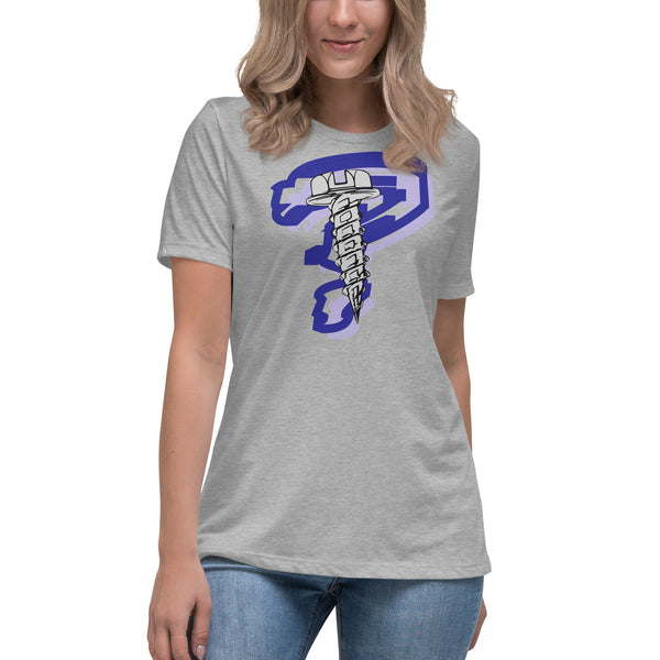 women's 'screw?' relaxed comfort fit t-shirt