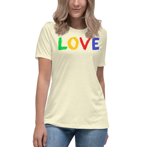 women's 'LOVE' silky soft true fit t-shirt